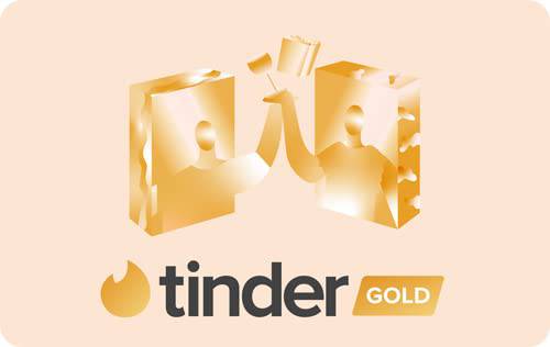 TINDER GOLD 1 MONTH - DIGITAL CODE TINDER GOLD 1 MONTH - DIGITAL CODE